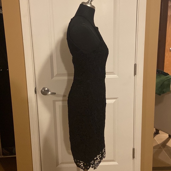 Black Lace Francesca Dress - Picture 4 of 6